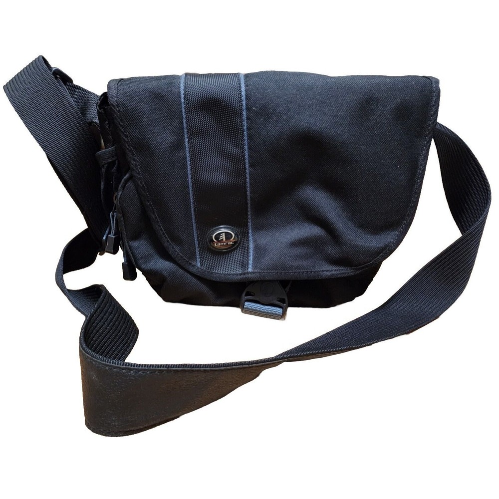 Tamrac Rally 4 Camera Photography Bag Canvas Black 3444 Messenger Cross Body